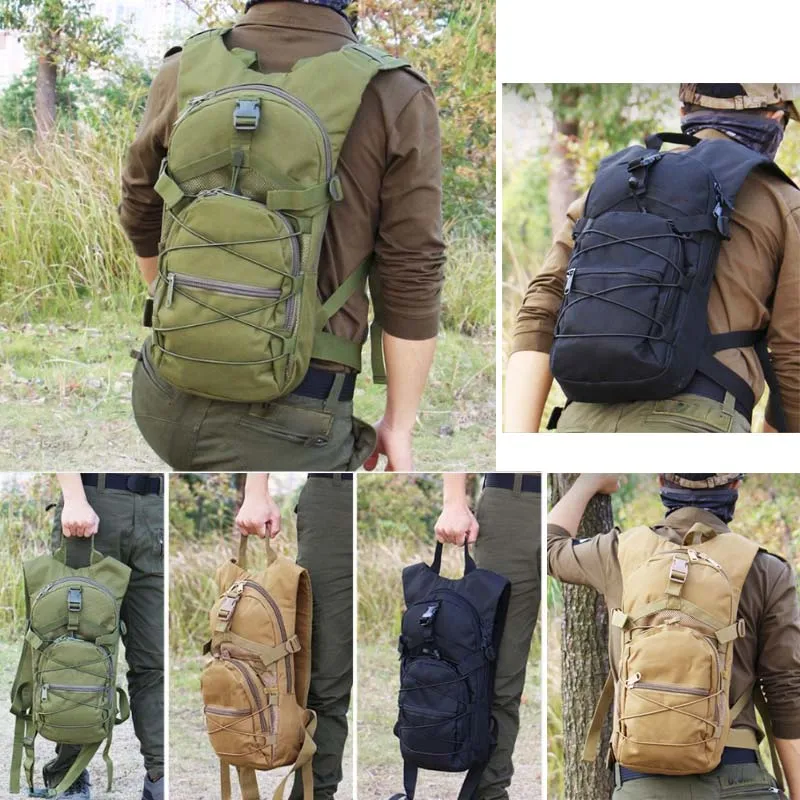 15L Molle Tactical Backpack 800D Oxford Military style.