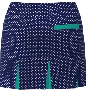 AB SPORT Women's Polka Dot Print Golf Skort  BSKG05-NPDSB