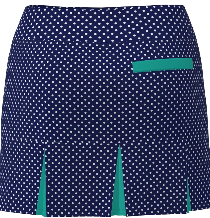 AB SPORT Women's Polka Dot Print Golf Skort  BSKG05-NPDSB