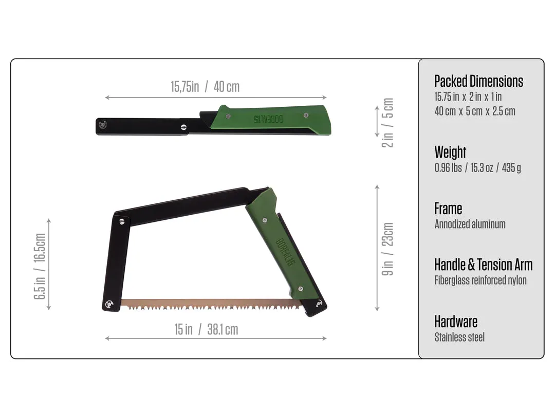 AGAWA - Boreal 15 Saw