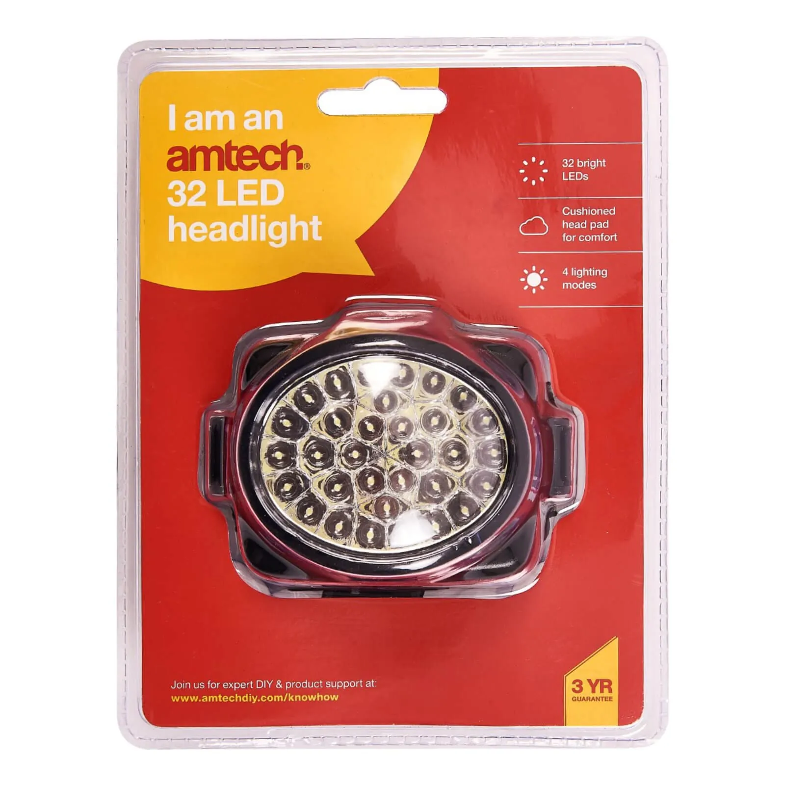 Amtech 32 Ultra Bright LED Headlight