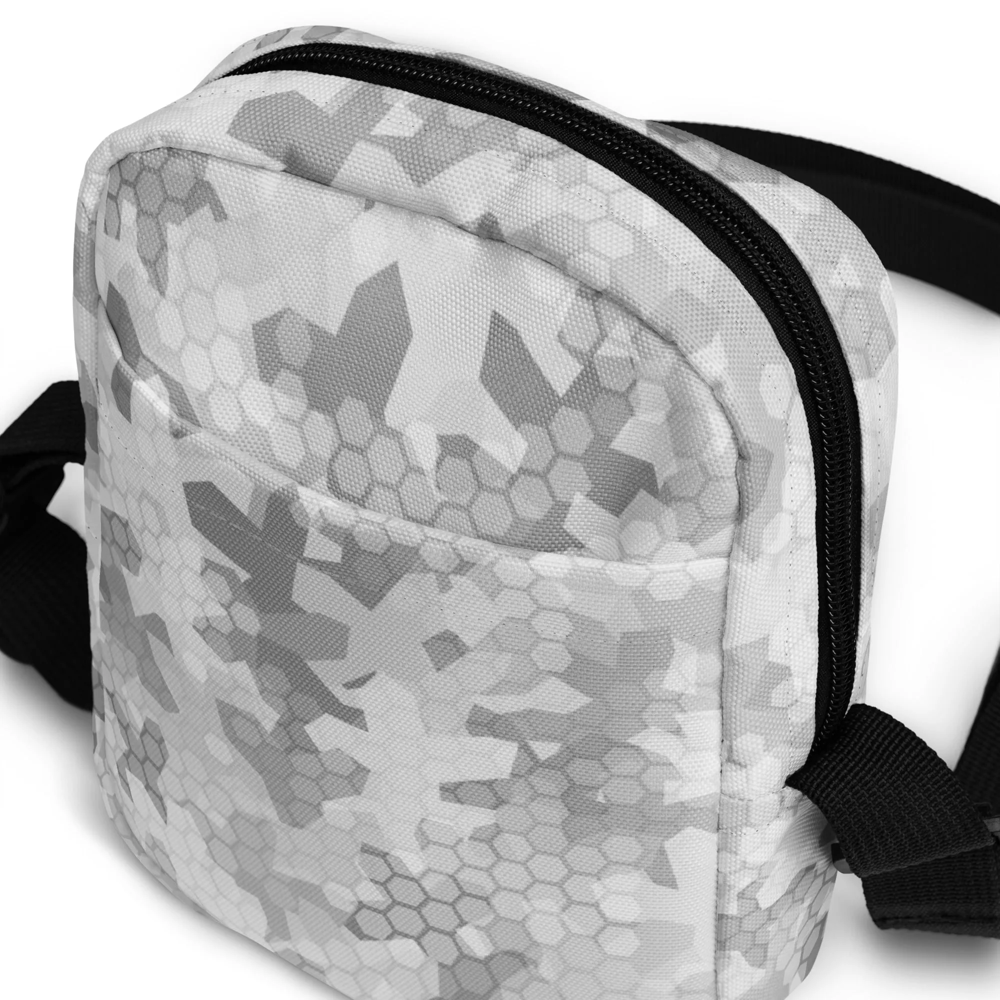 Arctic Shatter Camo Utility crossbody Bag