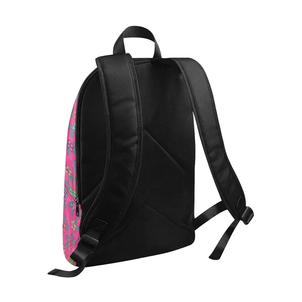 Berry Flowers Backpack for Adult