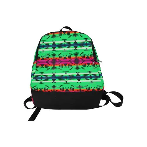 Between the Mountains Deep Lake Fabric Backpack for Adult