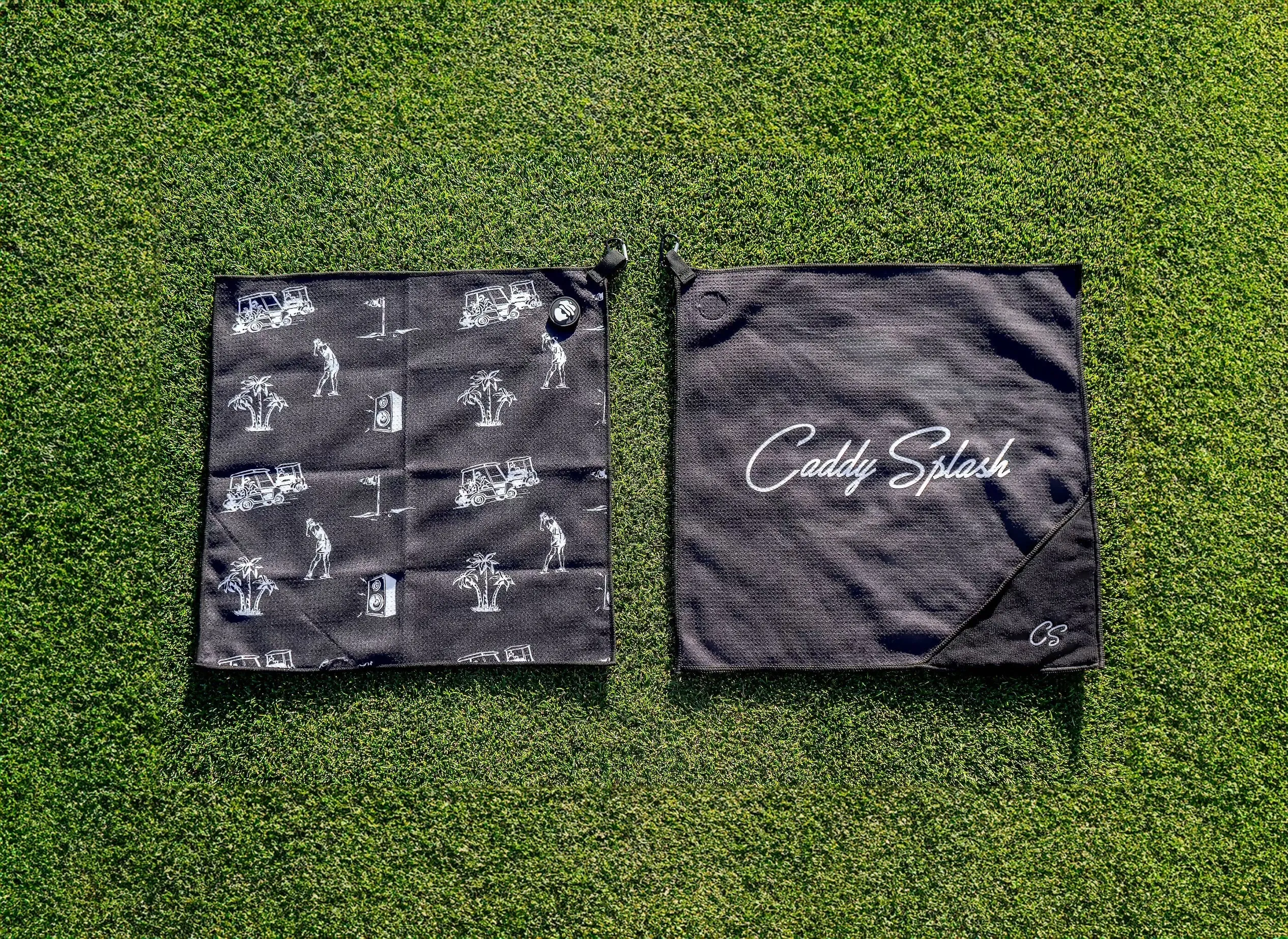 Caddy Splash Golf Pocket Mag Towel