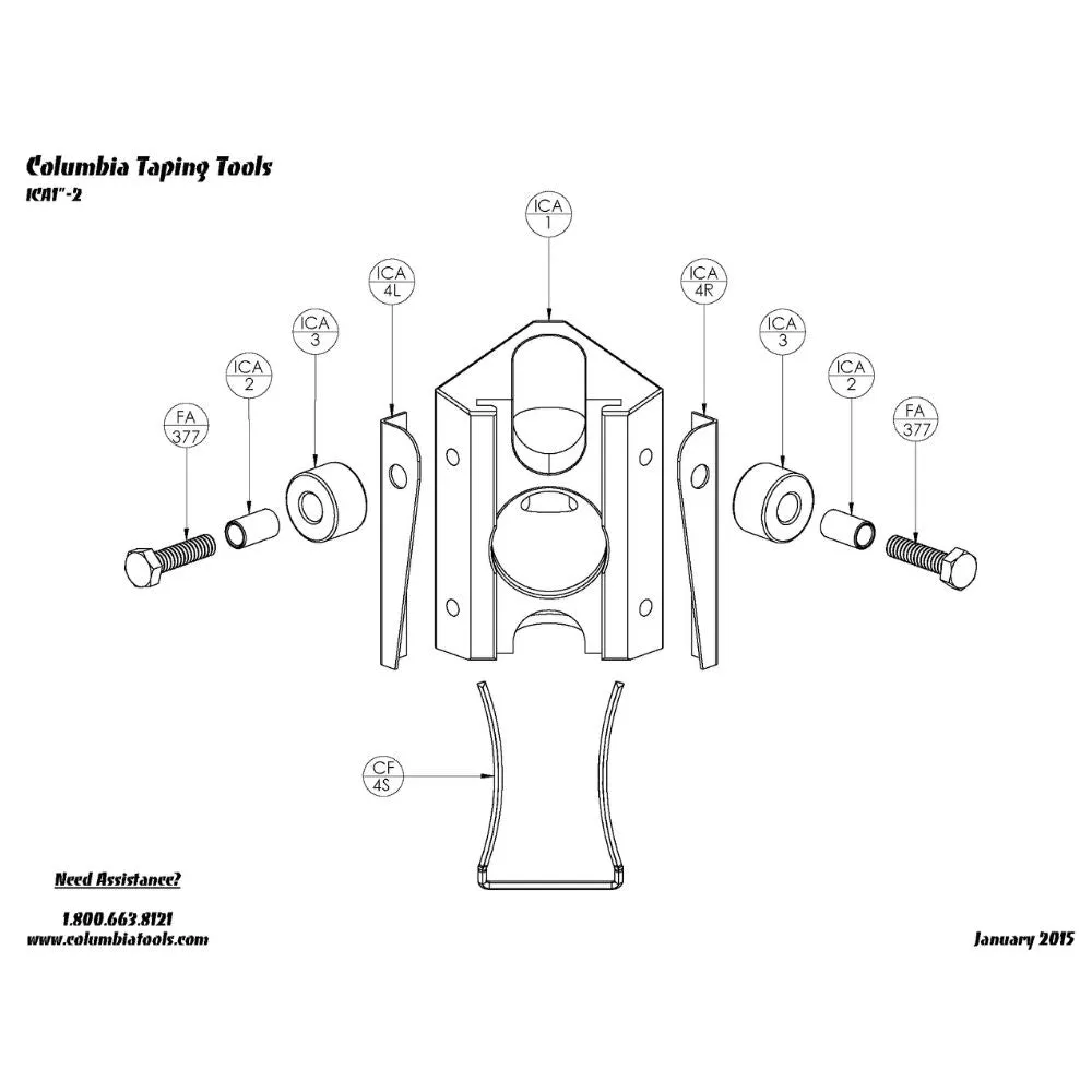 Columbia Inside Applicator Replacement Bushing