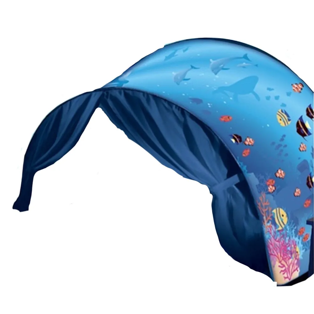 DreamTents Fun Pop Up Tent - Undersea World - Twin (w/ Light)