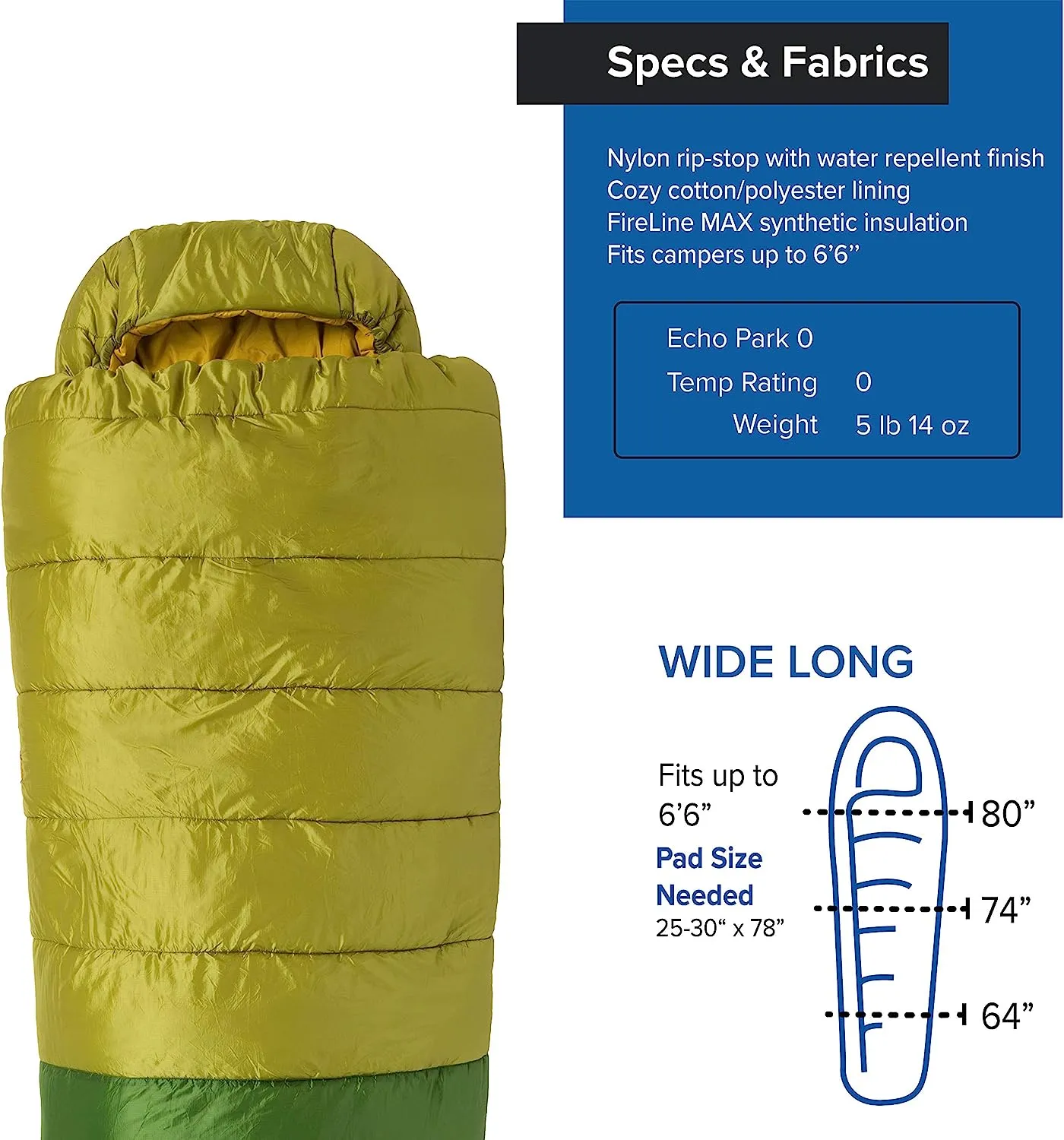 Echo Park 0° Sleeping Bag