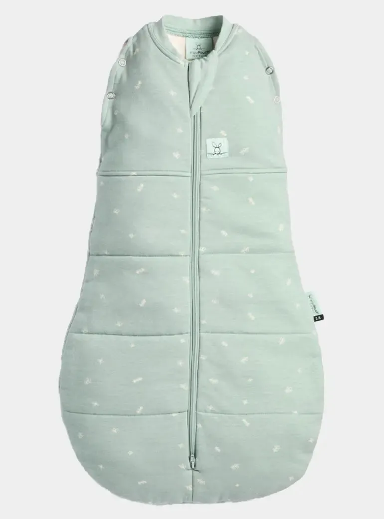 ErgoPouch - Organic Winter Cocoon Swaddle Sleeping Bag - Sage - 2.5 TOG