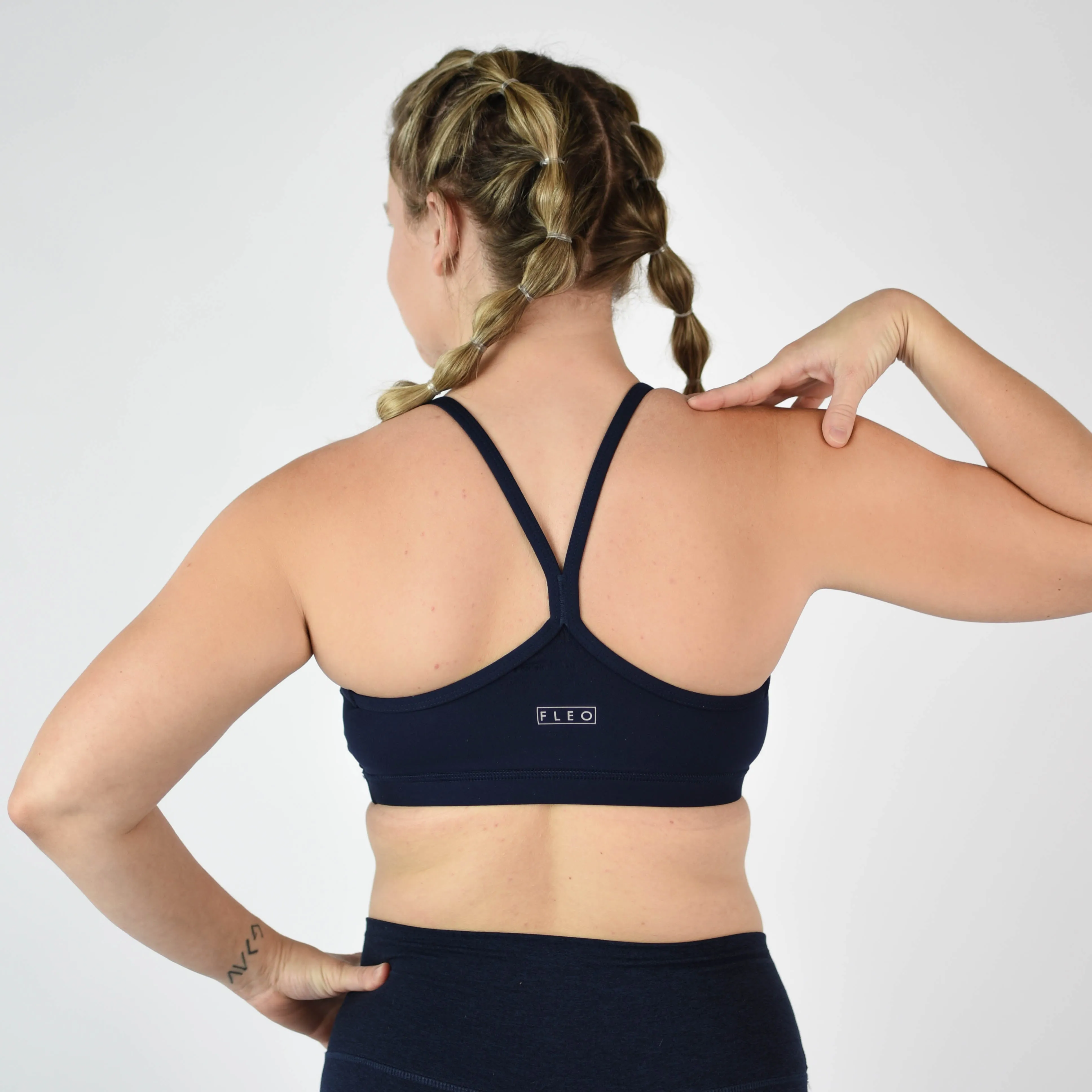 FLEO Cami Sports Bra - Classic Navy