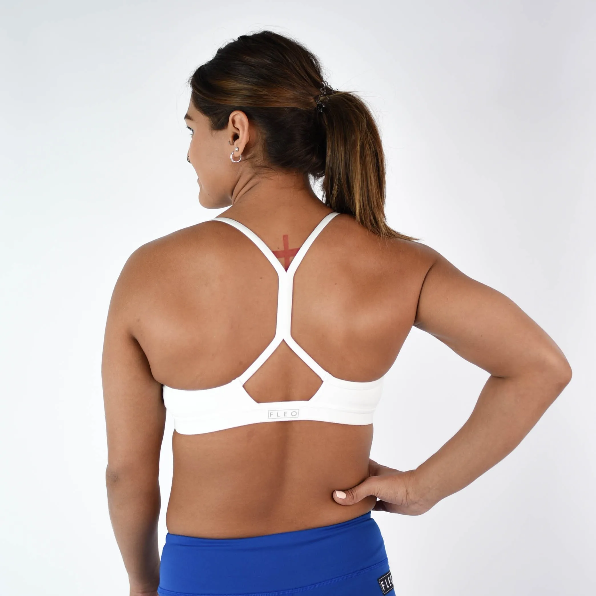 FLEO Reinette Sports Bra - White