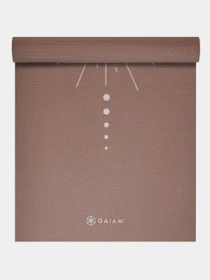 Gaiam Cinnamon Vision Yoga Mat 5mm