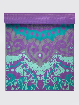 Gaiam Moroccan Garden Yoga Mat 4mm