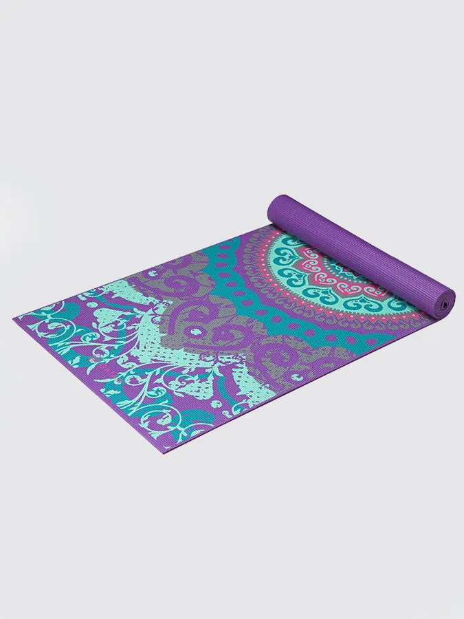 Gaiam Moroccan Garden Yoga Mat 4mm