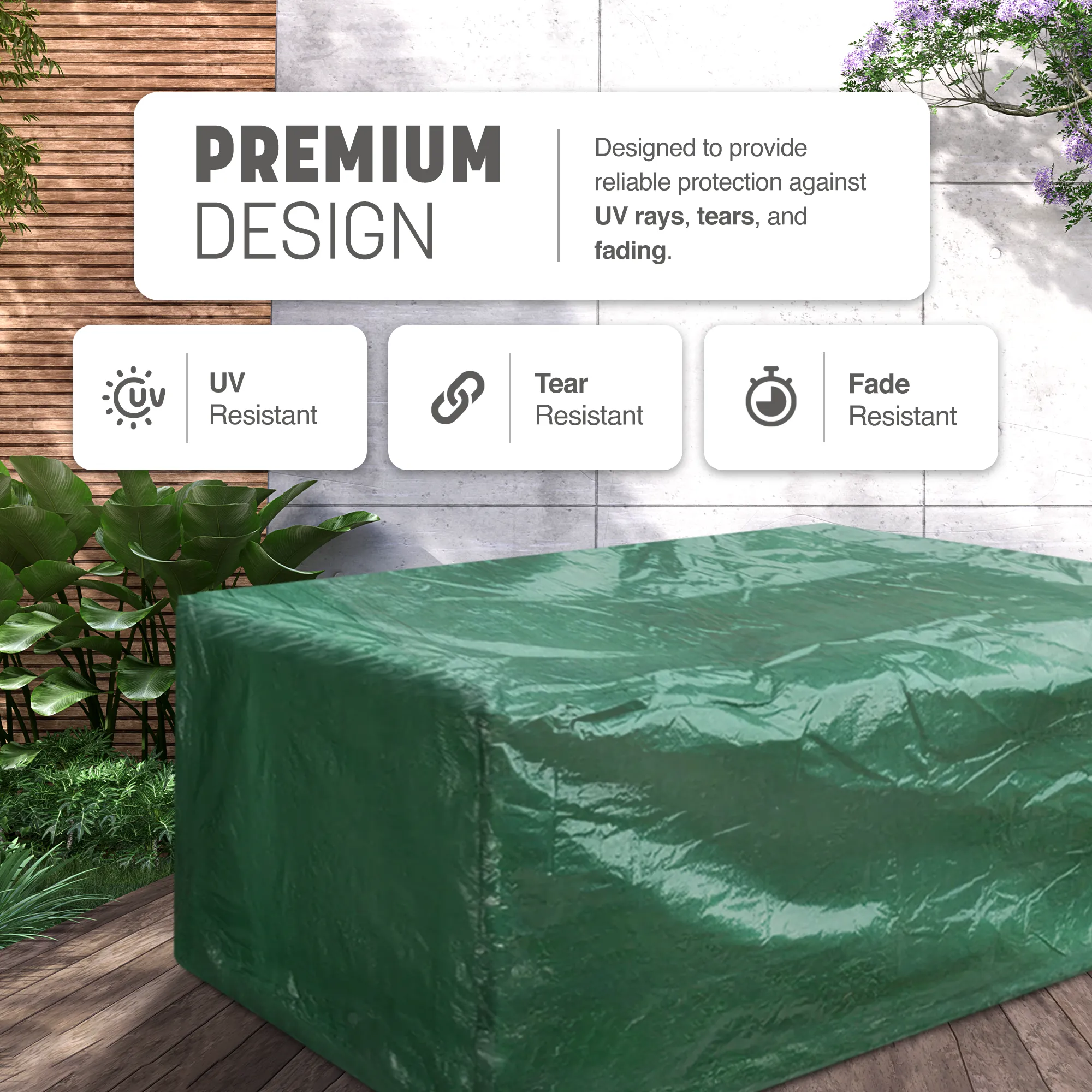 Garden Chair Cover - Waterproof, Tear Resistant and UV Protection