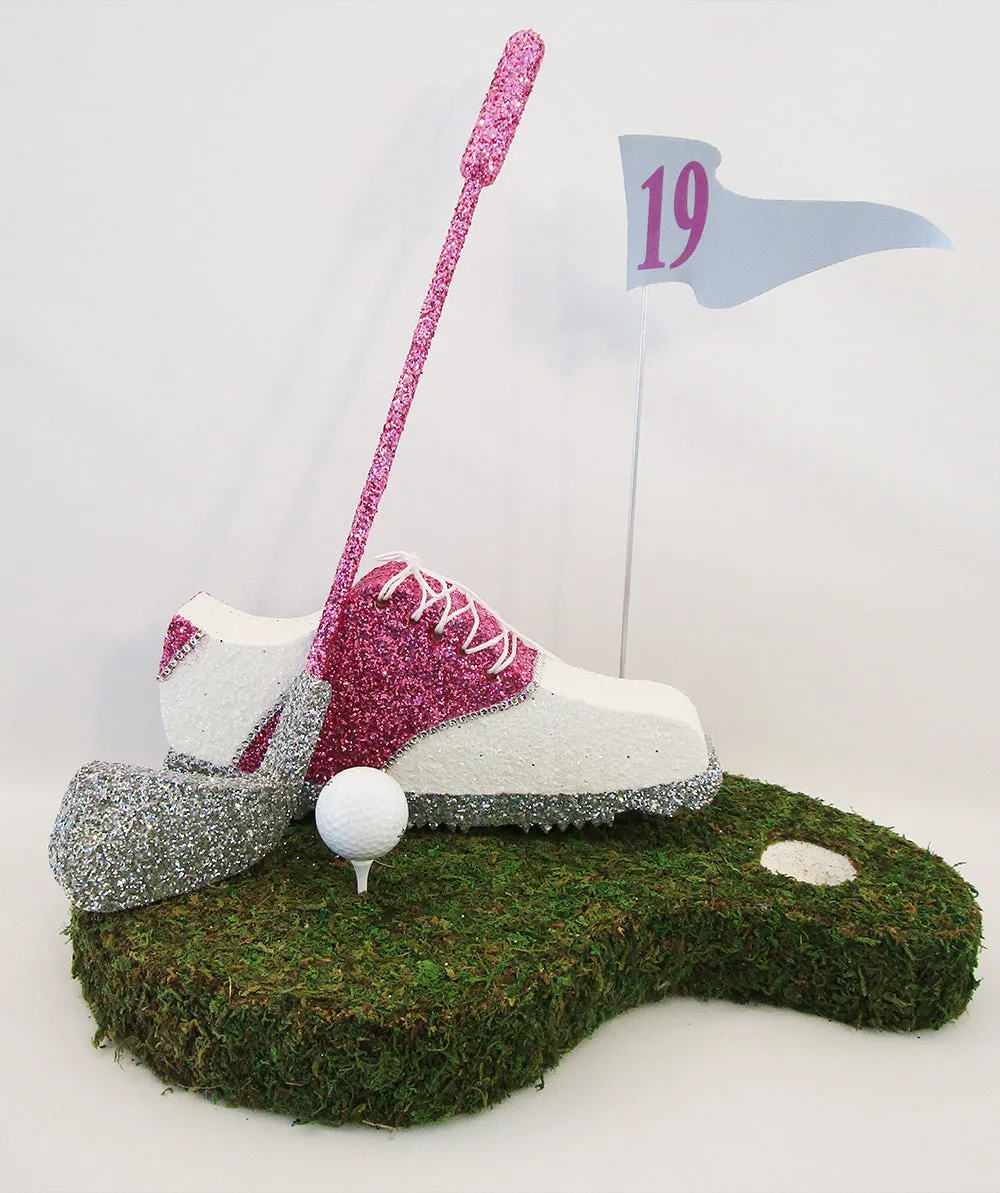 Golf Club Styrofoam Cutout