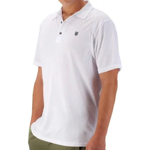 K-Swiss Men's 2016 Spring B2 Polo White