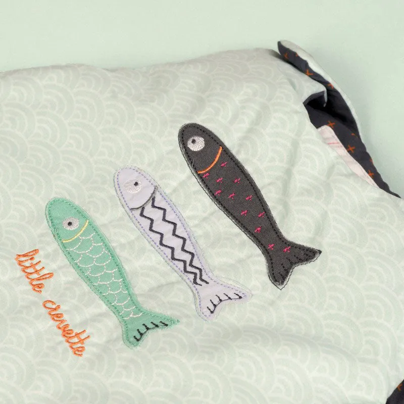 Little Crevette Sleeping Bag Poisson Lune