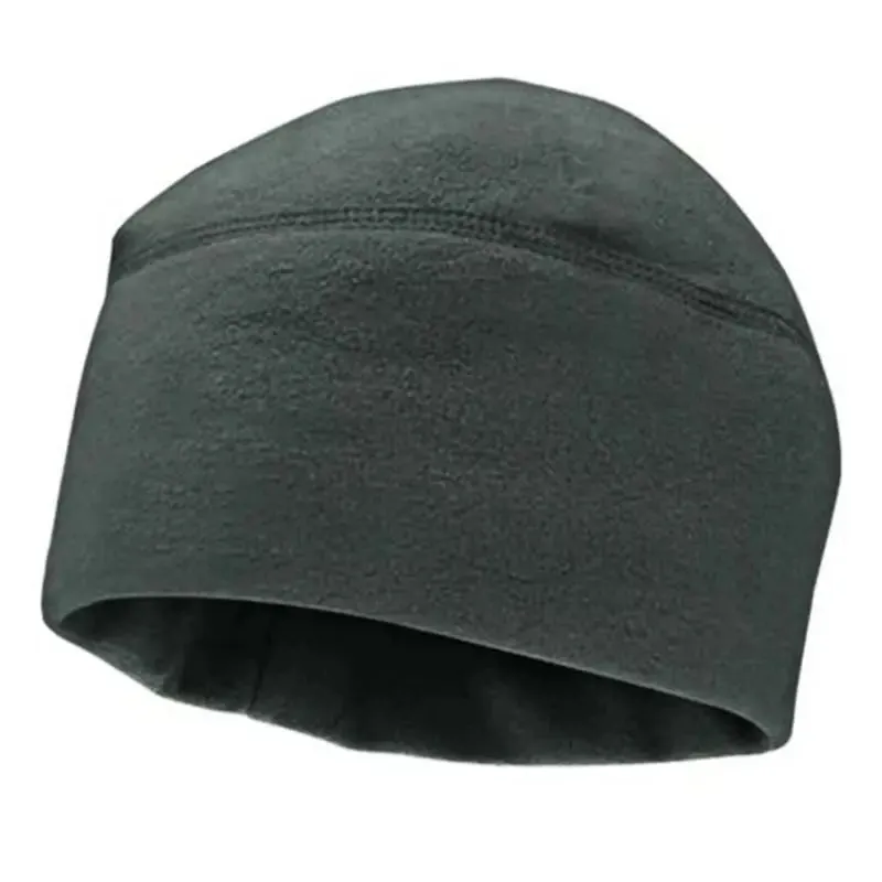 Men Beanie Marines Cycling Cap Hiking Winter Solid Color Soft Warm Hat Polar Fleece Thickened Military Army Windproof Outdoor