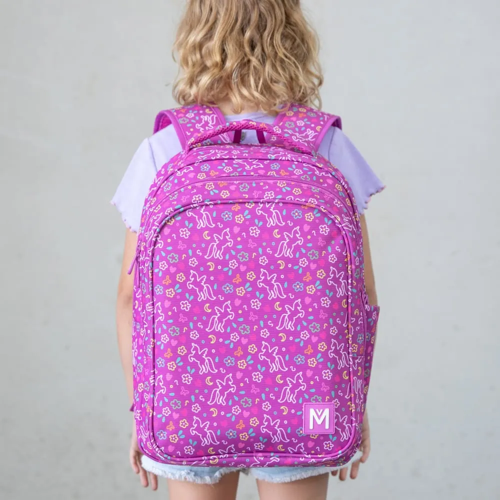 Montii Co Junior Backpack for Kids - Unicorn Pink