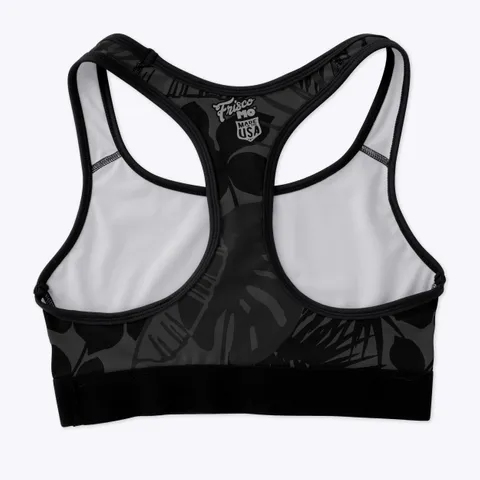 Night Palms Racerback Sports Bra