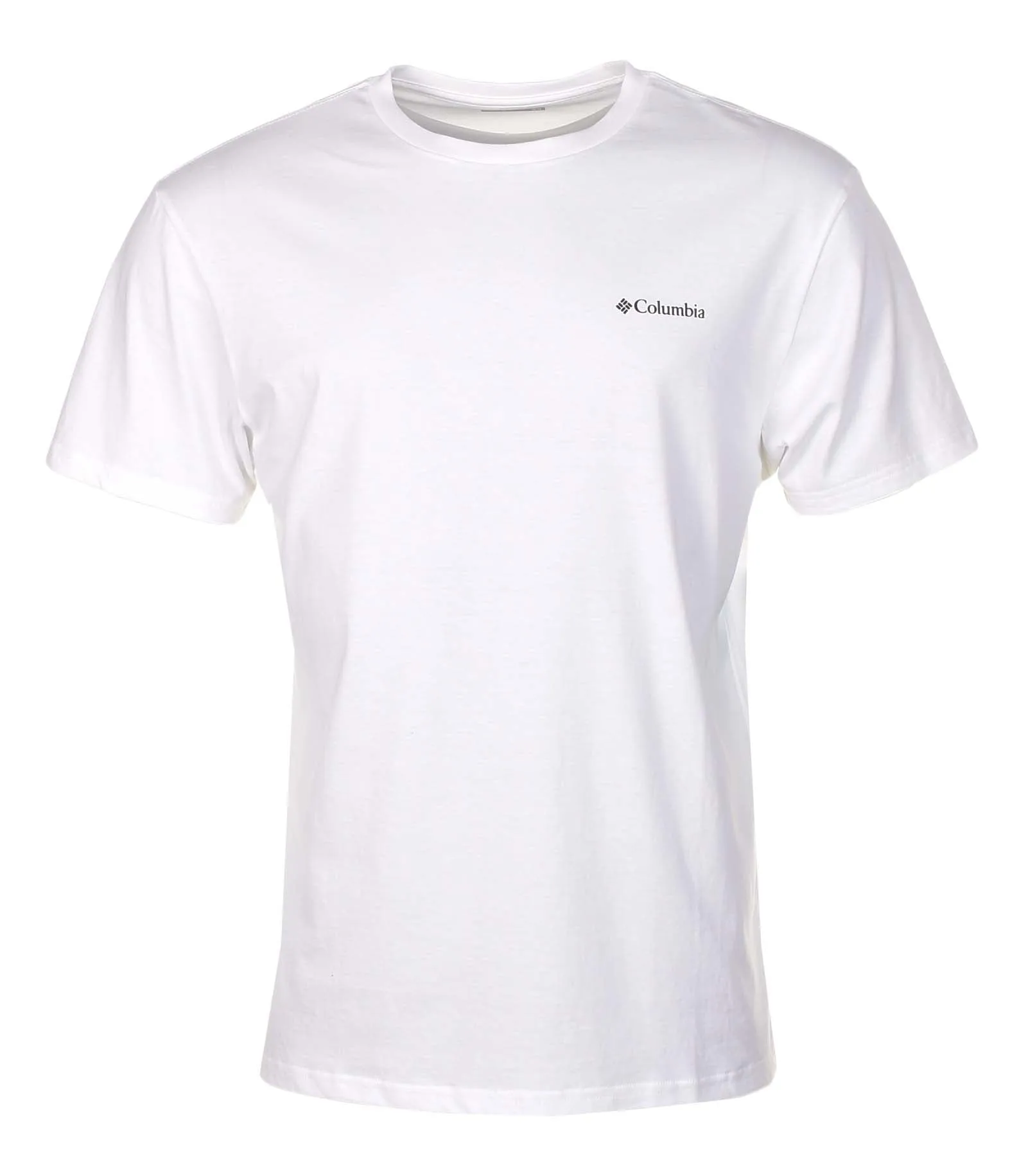 Short Sleeve CSC Basic Logo Graphic T Shirt White