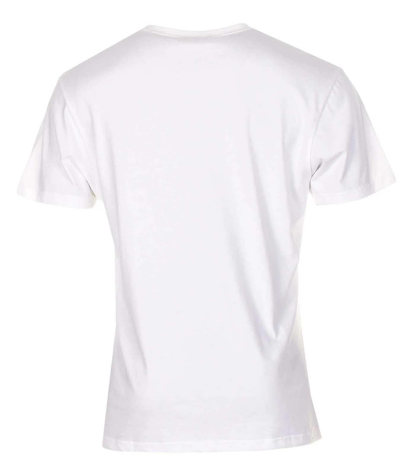 Short Sleeve CSC Basic Logo Graphic T Shirt White