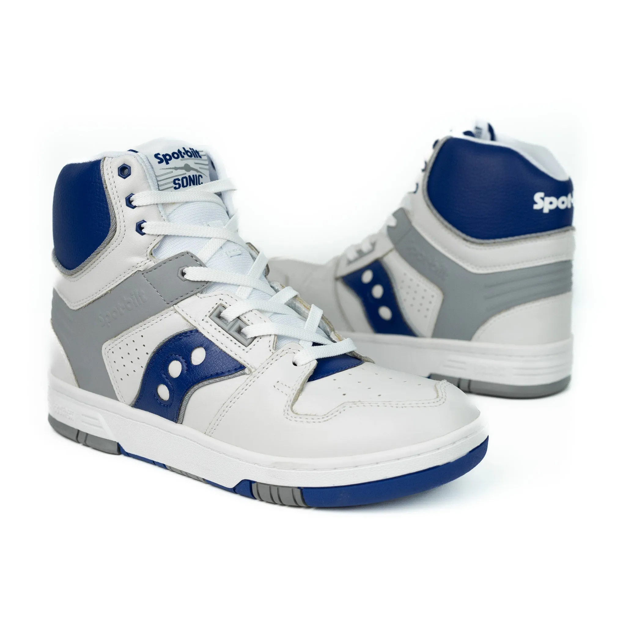 SPOTBILT SONIC HI WHITE | ROYAL