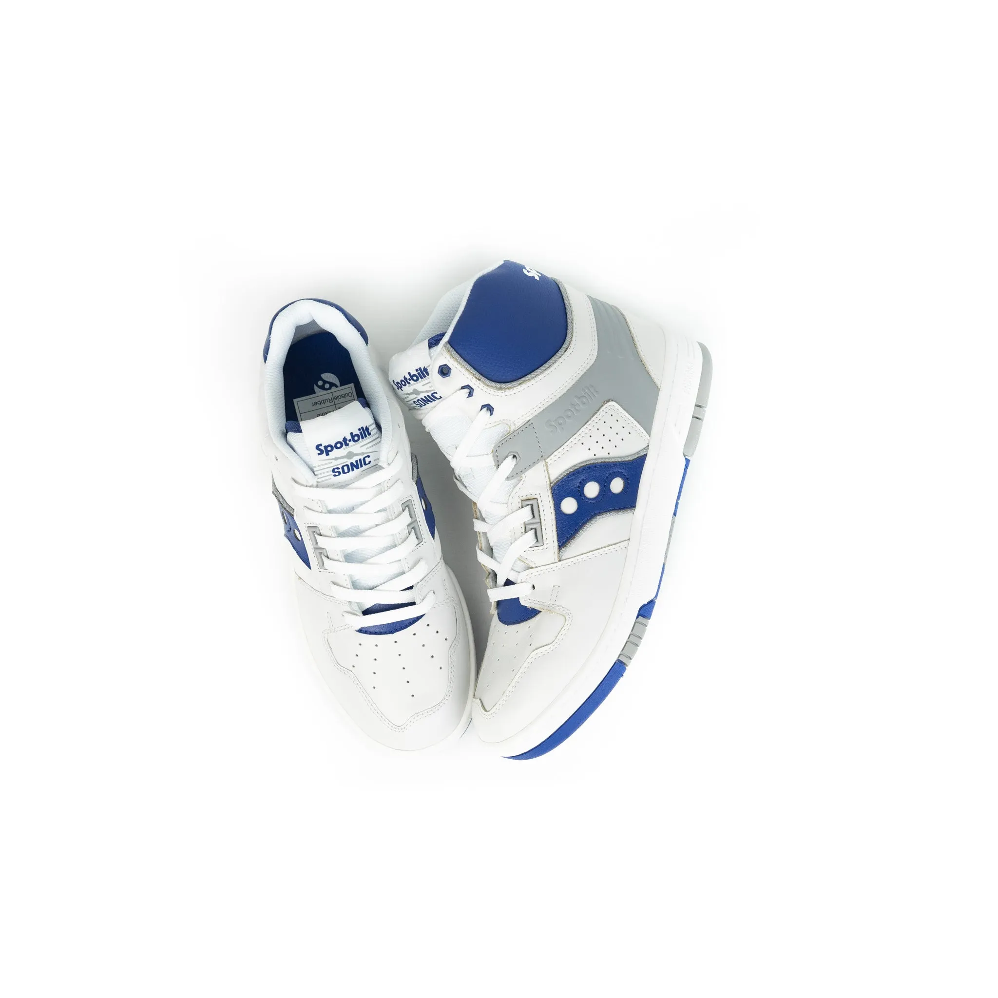 SPOTBILT SONIC HI WHITE | ROYAL