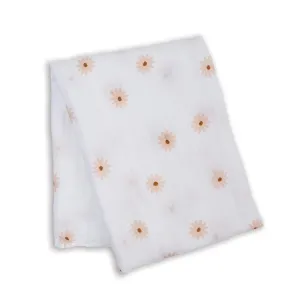 Swaddle Blanket Multipurpose Muslin - Daisies