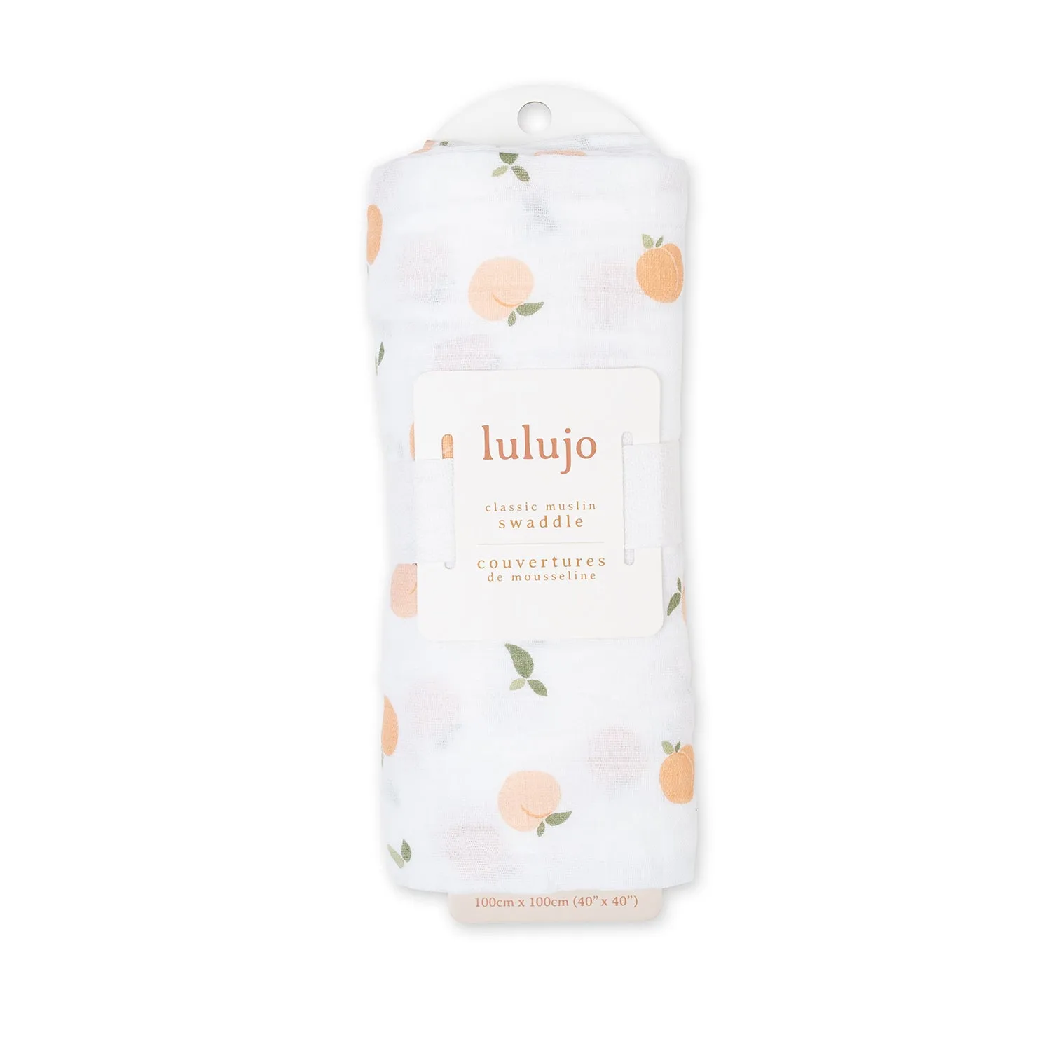 Swaddle Blanket Multipurpose Muslin - Peaches