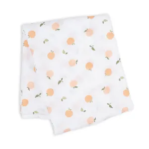 Swaddle Blanket Multipurpose Muslin - Peaches