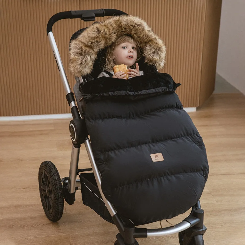 Winter Windproof and Waterproof Stroller Footmuff 0-3T